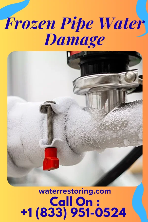 Frozen Pipe Water Damage in Bond, MS